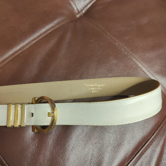 Salvatore Ferragamo made in Italy white silver belt 34 vintage Salvatore Ferragamo | Accessories | Salvatore Ferragamo  main image 3